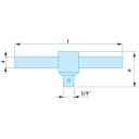 Facom T-Håndtak S.120Sr 1/2", Gnistfri