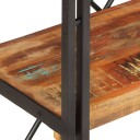 vidaXL Bokhylle 3 etasjer 60x30x80 cm gjenvunnet heltre