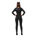 Fiestas Guirca Svart Katt Bodysuit Kostyme Large 84794