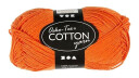 Creativ Company Cotton yarn Orange 50gr 170m