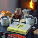 Klean Kanteen Rise termokopp 355 mLyseblå
