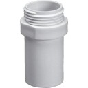 Purus Overgangsnippel 32 mm x 3/4" Kloakk- og Avløpsrør i Hvit PP-Plast