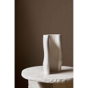 Moire Vase Benhvit