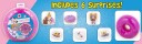 LankyBox Mini Mystery Donut Lekesett i Plast - Figurer for Lek & Samling