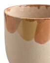 Decotique Nougat Krukke Oransje / Gul / Cream 23,5 cm