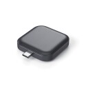 Satechi USB-C Magnetisk Lader 5W Trådløs Ladepute for Apple Watch - Romgrå