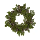 Mr Plant Julekrans med kongler 45 cm