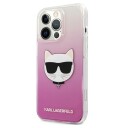 Karl Lagerfeld Choupette Hardcase til iPhone 13 Pro Max Rosa