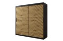 Garderobe 200   Svart|Natur