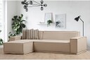 Nightcap Sofa med Divan 3 seter   Beige