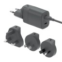 Unisynk 2-Port 35W Global Mobillader Grå