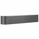 vidaXL Plantekasse pulverlakkert stål 368x80x68 cm antrasitt