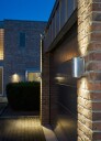 Mandal 1370 Vegglampe 2x3,9W LED Lys Opp/Ned Galvanisert Stål