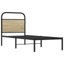  Hodegavl sonoma eik 75 cm stål og konstruert tre 8721158563781