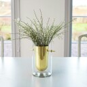 Klong Alba Vase Munnblåst Glass / Sylinder   Vaser Messing   30533
