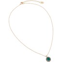 Lily and Rose Sofia necklace   Emerald / Black diamond