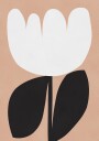 Expressive flower Shapes Plakat Plakat / 50x70cm