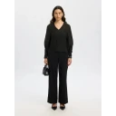 Selected Femme Dame Bluser & Skjorter Svart M,