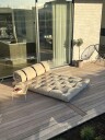 Karup Design Buckle Up Sofa Med Belte Utendørs Beige / Sort
