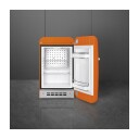 Smeg FAB5ROR6 Minikjøleskap Oransje 73cm Vintage Stil
