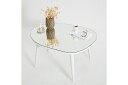Samtens Sofabord 75 cm - Hvit