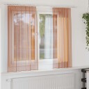  Voilegardiner med hemper 2 stk terrakotta 140x175 cm 8721158553386