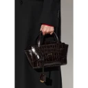 Hidesins Dame Vesker Brun ONE SIZE,