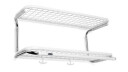 Essem Design Classic 650 hattehylle hvit/krom, 2 niv?er, 50 cm