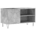  Hifi benk betonggrå 84,5x38x48 cm konstruert tre