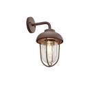Trio Lighting Duero utelys vegg rust