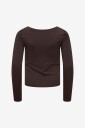 KIDS ONLY   Topp koGea L/S 2 ways Fit Top   Brun