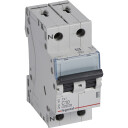 Legrand 5 stk TX³ MCB automatsikring C10 1P+N 2M 6/6kA