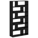 vidaXL Bokhylle Svart eik 100 x 33 x 156,5 cm Konstruert tre