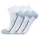 Endurance Avery Quarter 3-pack sokker White 39-42