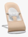 BabyBjörn Balance Soft Vippestol Vevet Jerseystoff Beige/Grå