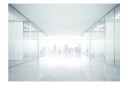 Fototapet White City 250x175 - Artgeist sp. z o. o.