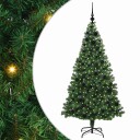  Kunstig juletre med 300 LED grønn 180 cm PVC og Stål og Plast