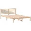  Sengestamme med hodegjerde Brun 140 x 210 cm Heltre furu