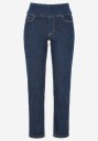 Superkomfortabel ankeljeans i denim