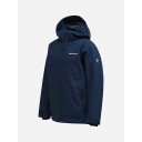 Peak Performance Maroon Insulated Jacket Junior Blue Shadow 130