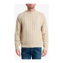 Filippo De Laurentiis Herre Strikkevarer Beige M,