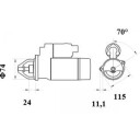 MAHLE MS 241 Starter