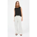 Skall Studio Dame Jeans Hvit W25 L32,