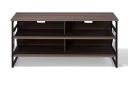 Melnychuk TV-benk 120 cm - Mørkebrun