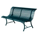 Fermob Louisiane sofa 150 cm Acapulco blue