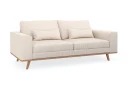 Copenhagen 2 seters Manchestersofa   Beige
