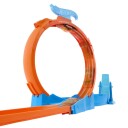 Hot Wheels Track Builder Triple Loop Pack & Car