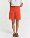 Chinoshorts med stretch ORANGE RED 40