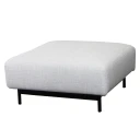 Cane line Aura puff Light grey. Ambience