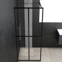Dusjskjerm klart herdet glass 80x195 cm